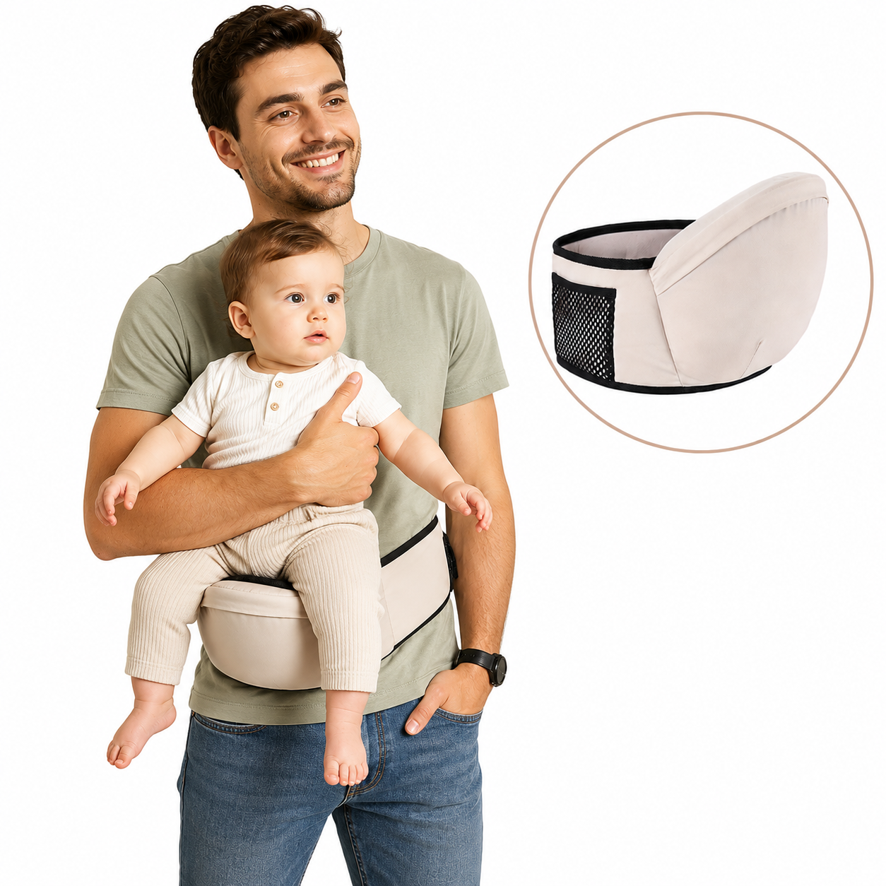 Assento de Apoio para Colo Bebê