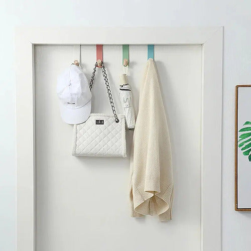 2x Cabideiros De Porta Cabide Gancho Minimalista - imagem 12