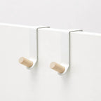 2x Cabideiros De Porta Cabide Gancho Minimalista - imagem 14