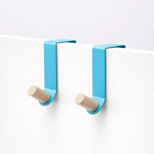 2x Cabideiros De Porta Cabide Gancho Minimalista - imagem 11