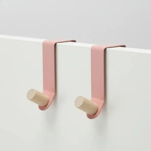 2x Cabideiros De Porta Cabide Gancho Minimalista