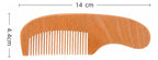 Pente Bebê Mini Madeira Natural Sustentável Anti Frizz Bolsa Bambu - imagem 4