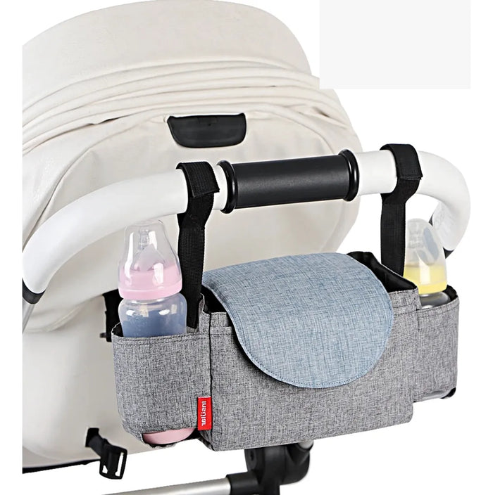 Bolsa Organizadora Carrinho Bebê Mamadeira Fralda Premium