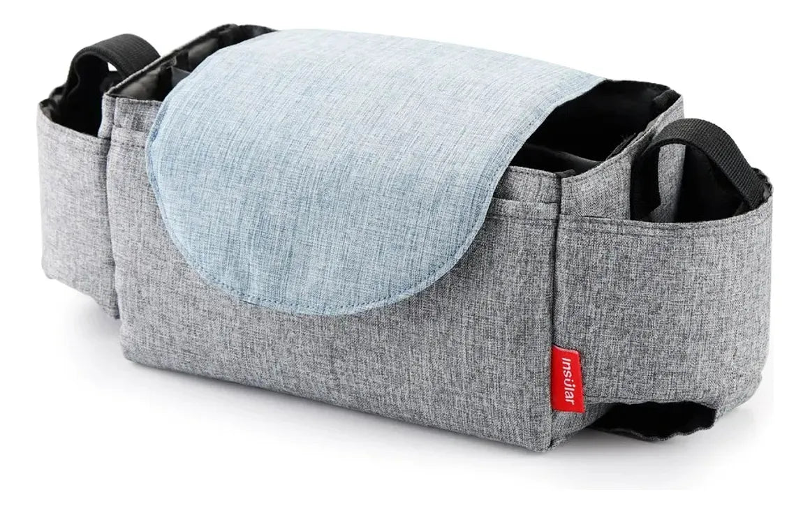 Bolsa Organizadora Carrinho Bebê Mamadeira Fralda Premium