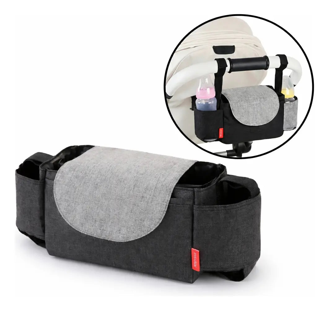 Bolsa Organizadora Carrinho Bebê Porta Mamadeira Fralda