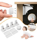 Kit 16 Un. Trava Magnética Segurança Infantil Armário Gaveta