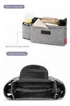 Bolsa Organizadora Carrinho Bebê Porta Mamadeira Fralda