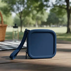Mini Bolsa Organizadora Silicone Zíper Impermeável Praia