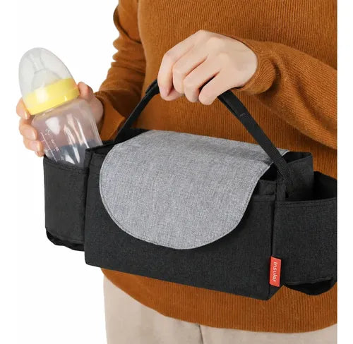 Bolsa Organizadora Carrinho Bebê Porta Mamadeira Fralda
