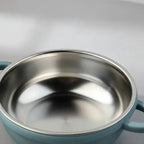 Tigela Infantil Inox Bowl Com Ventosa Antiderrapante
