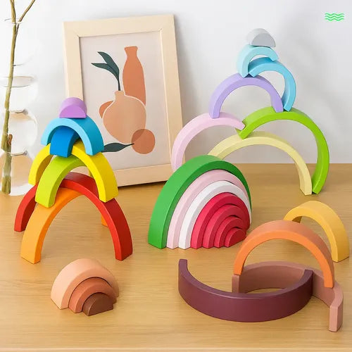Brinquedo Montessori Educativo De Madeira Waldorf