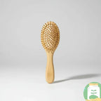 Escova Cabelo Raquete Bambu Anti Frizz Antiestática