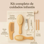 Kit Cuidado Higiene Completo Infantil Bebê Crianças Minizen