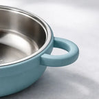 Tigela Infantil Inox Bowl Com Ventosa Antiderrapante