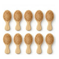 Kit 10 Mini Escova Cabelo Antifrizz Bolsa Brinde Viagem